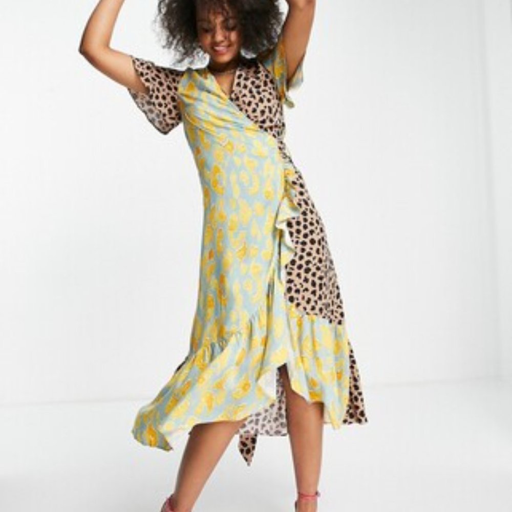 Never Fully Dressed - Wrap Midaxi Dress